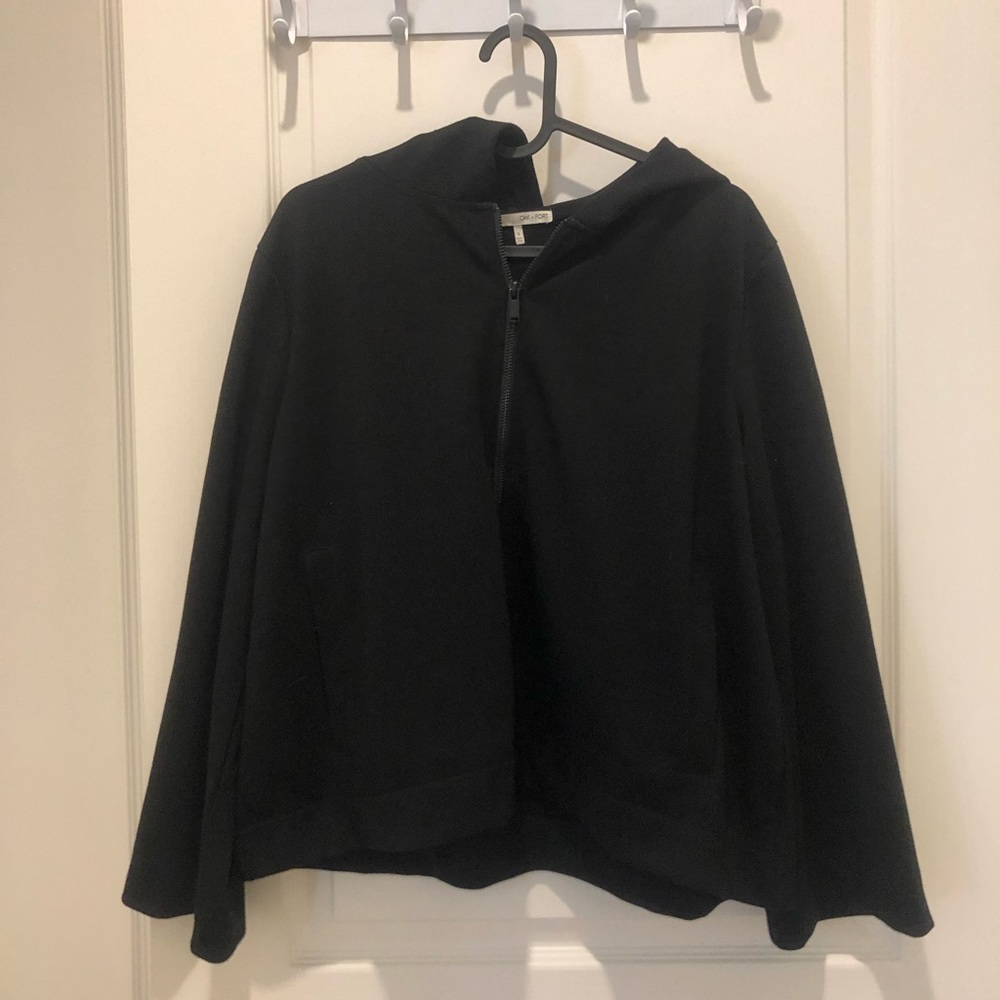 Oak + Fort Ballon Sleeve Hoodie